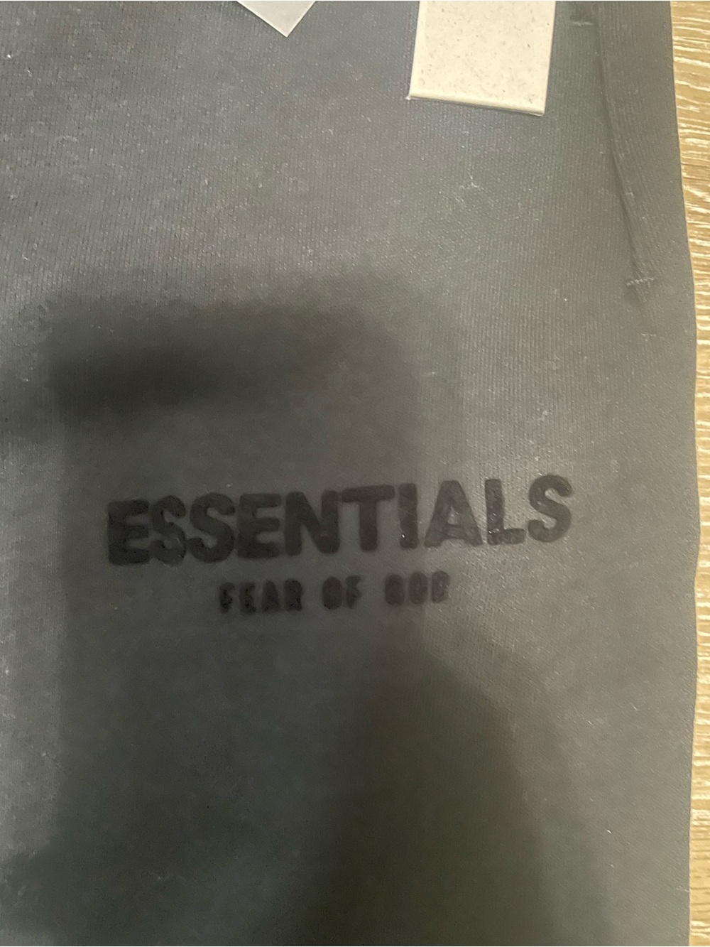 Essentials Black Sweatpants & Hoodie Set - Picture 6 of 8